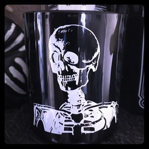 Halloween Skeleton Candle Holder